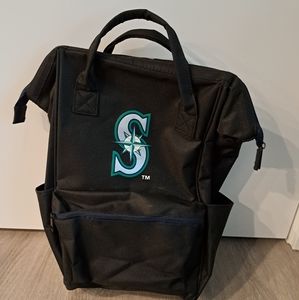 Seattle Mariners Black Backpack